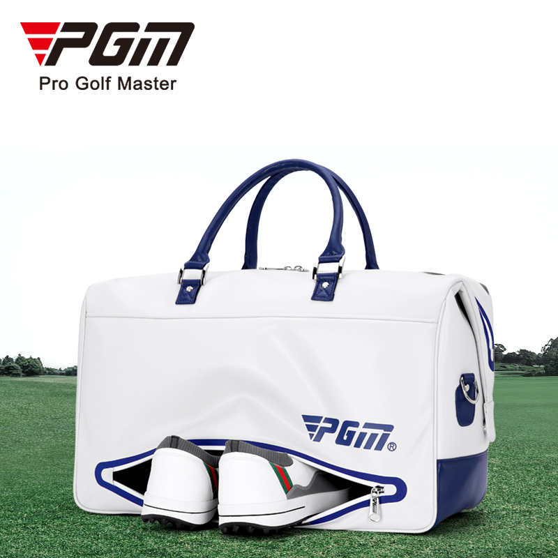 Túi Xách Tay Golf Da Gọn Nhẹ - PGM Microfiber Boston Bag - YWB038