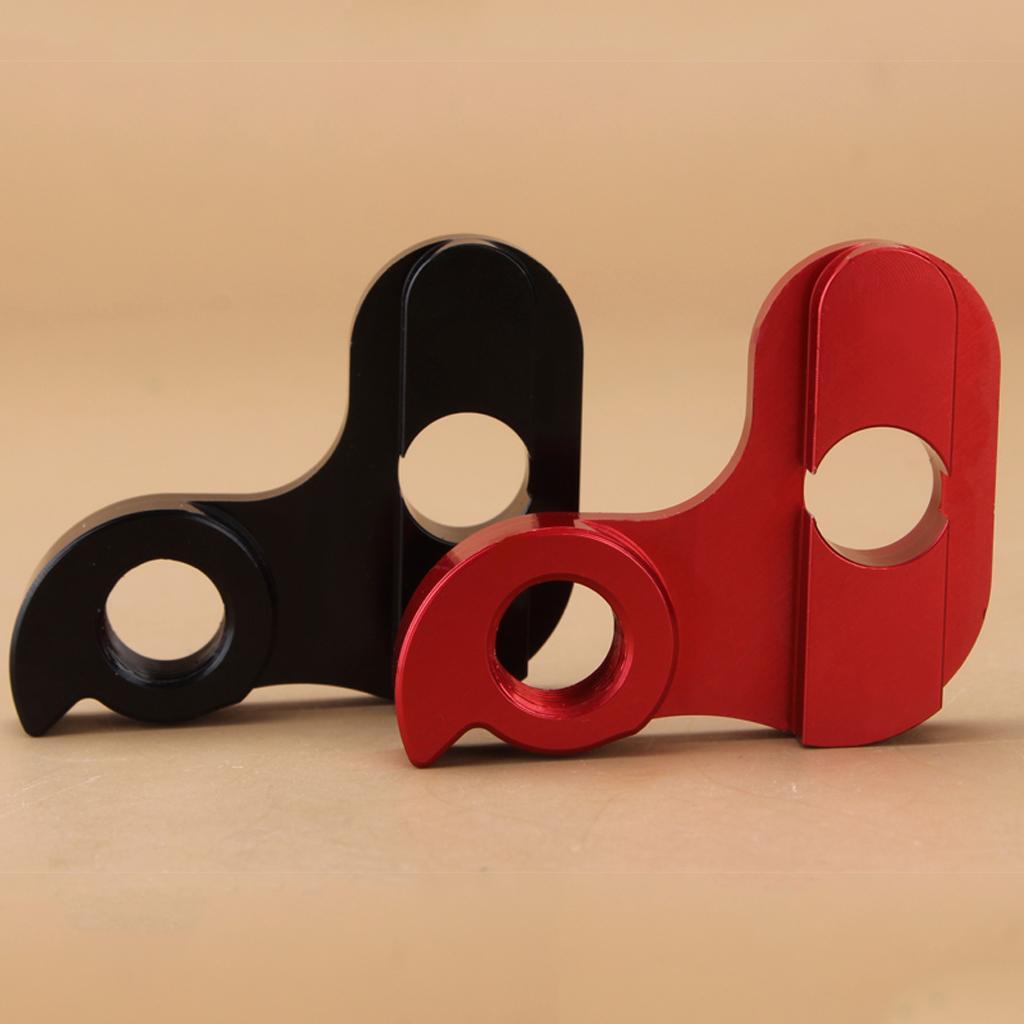 Folding Rear Derailleur Tail Hook Hanger Cycling Accessories Red