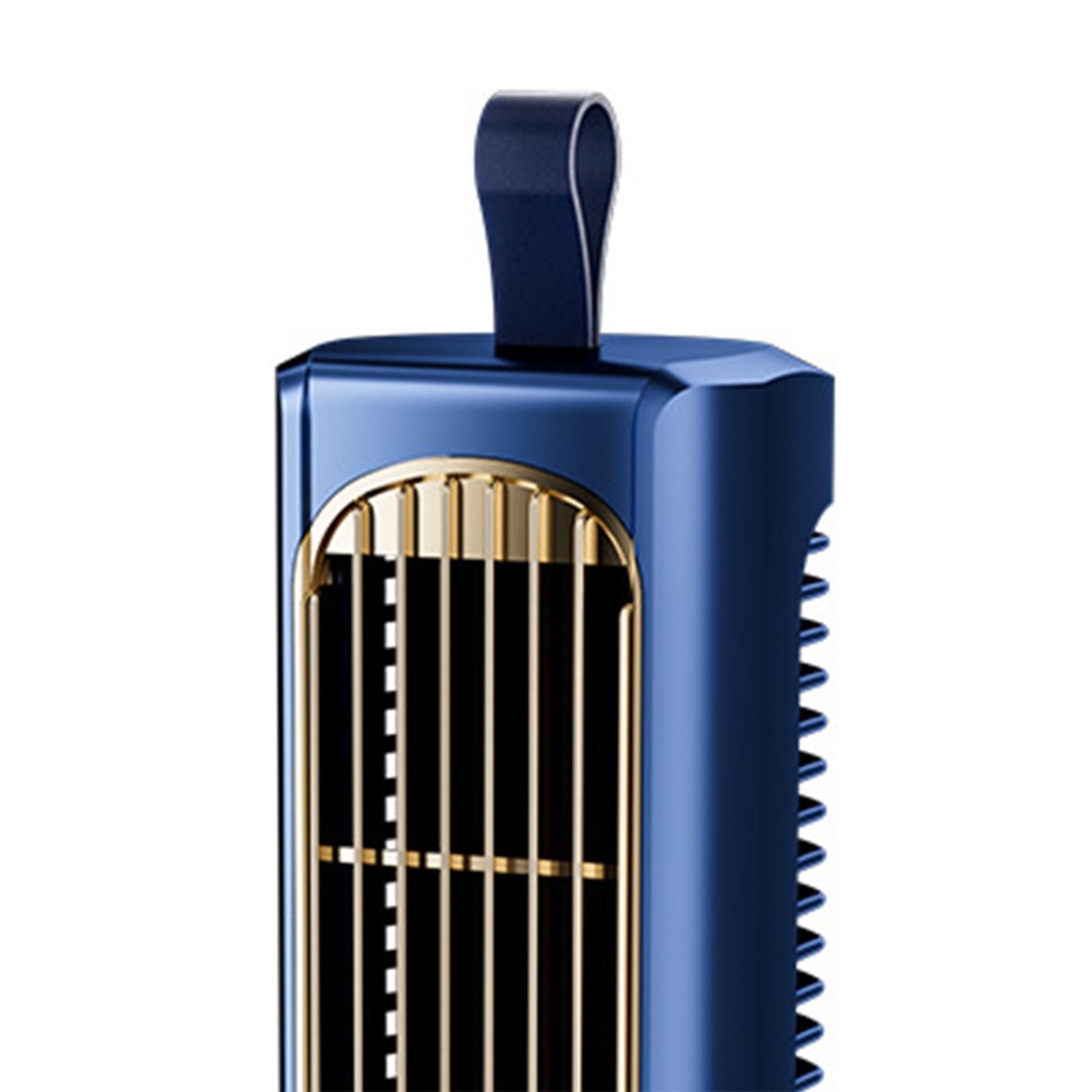 Desk Fan Personal Fan Portable Fan USB Rechargeable 3 Speeds Air Cooling Fan Bladeless Table Fan for Home Office Desktop