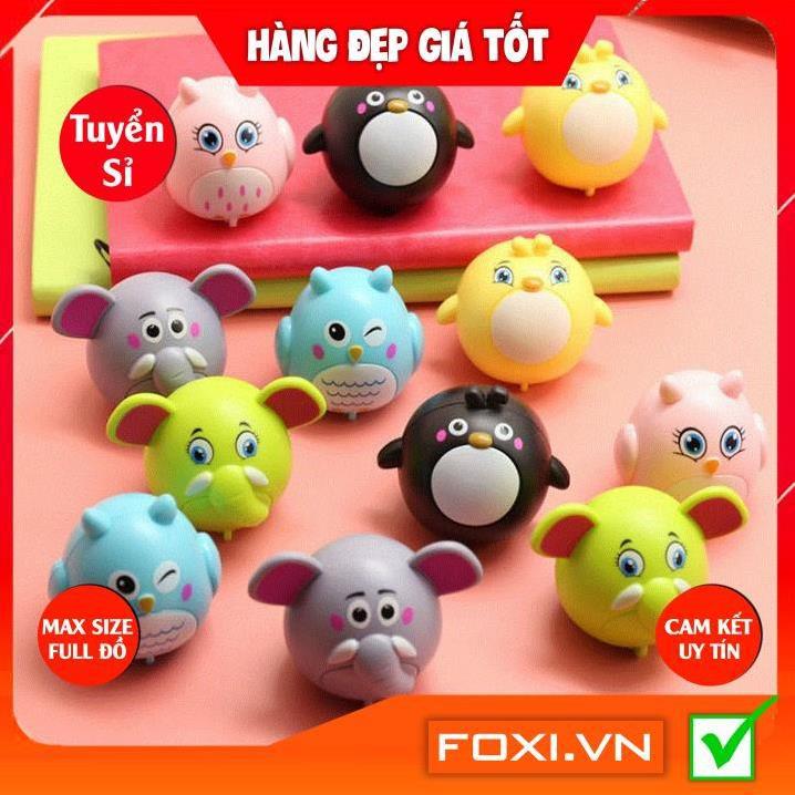 Set 6 thú dễ thương-đồ chơi chạy đà Foxi-chạy bằng dây cót hình các con vật siêu cute cho các bé