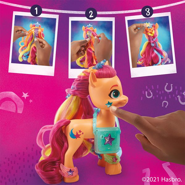 Đồ Chơi MY LITTLE PONY Làm Tóc Cầu Vồng Cùng Sunny F1794