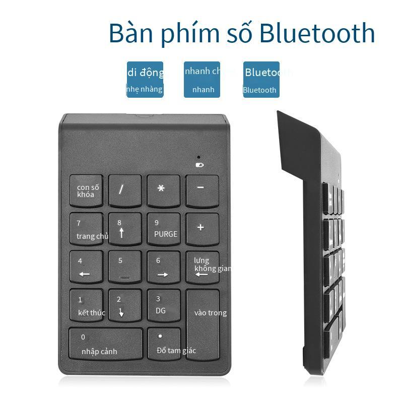 Đảm Bảo Chất Lượng Bàn Phím Số Bluetooth Không Dây Mini 2.4G Bàn Phím Số Bluetooth Ngân Hàng Kế Toán Tài Chính Bàn Phím Văn Phòng