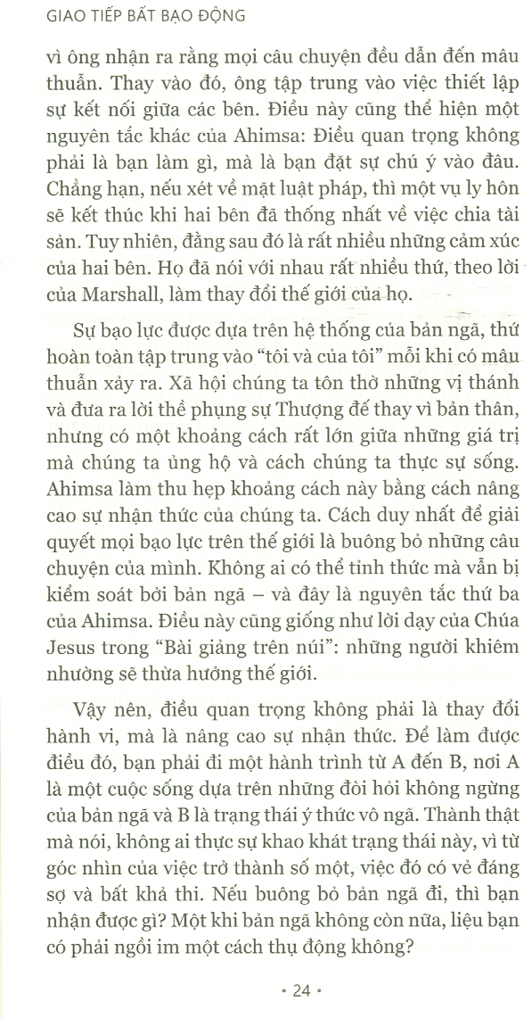 [Nhập 1212B15K giảm 15K đơn 199K] GIAO TIẾP BẤT BẠO ĐỘNG (Nonviolent Communication) - Marshall B. Rosenberg, Ph.D - Lê Nguyễn Trần Huỳnh dịch - Tái bản 2023 - (bìa mềm)