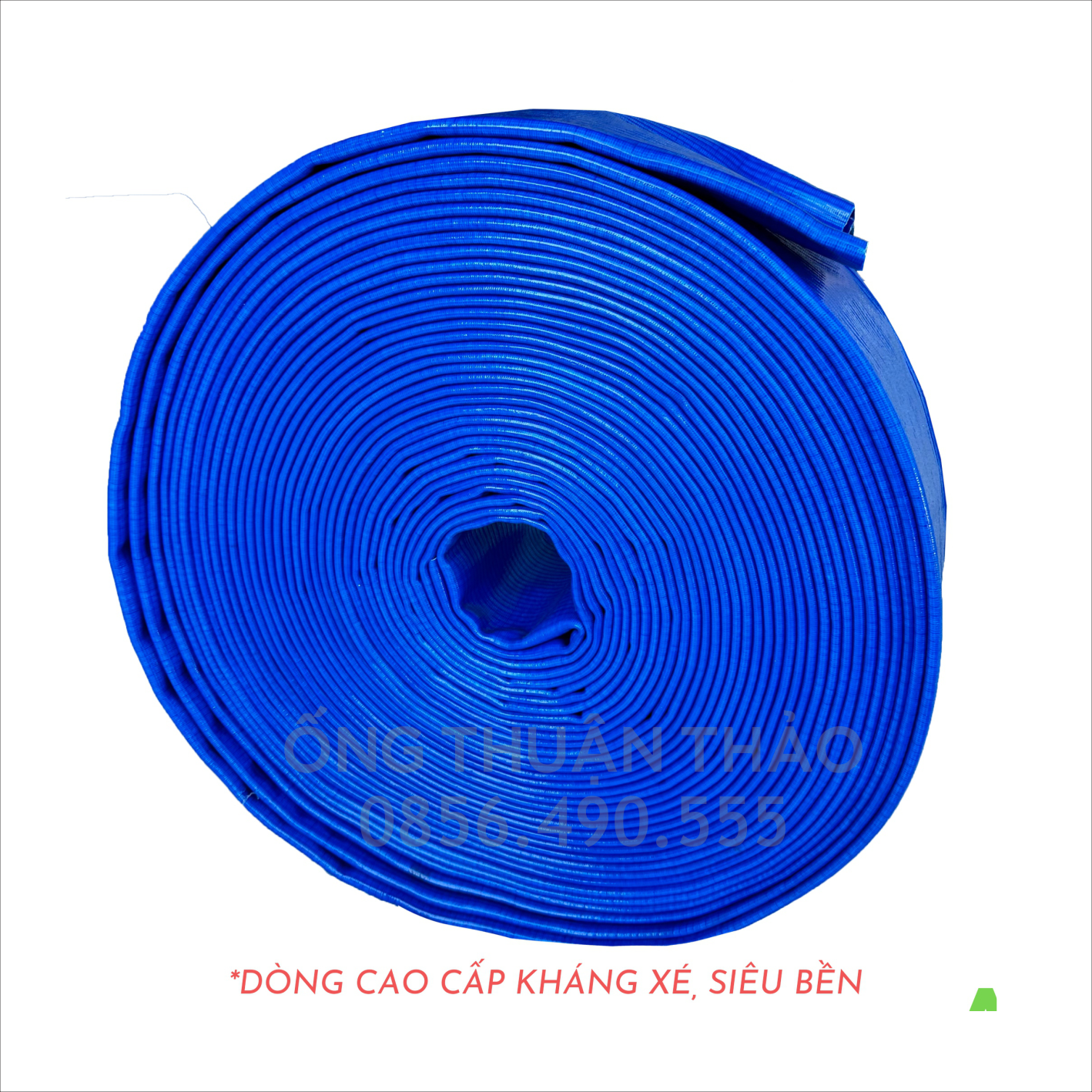 Ống bạt gân sần phi 150MM cuộn 20M - Ống bạt tải bùn cát sỏi  THUẬN THẢO