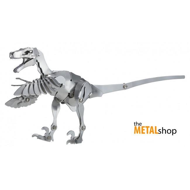 Mô Hình Lắp ghép 3d Kim Loại Khủng Long Utahraptor thép uốn vít