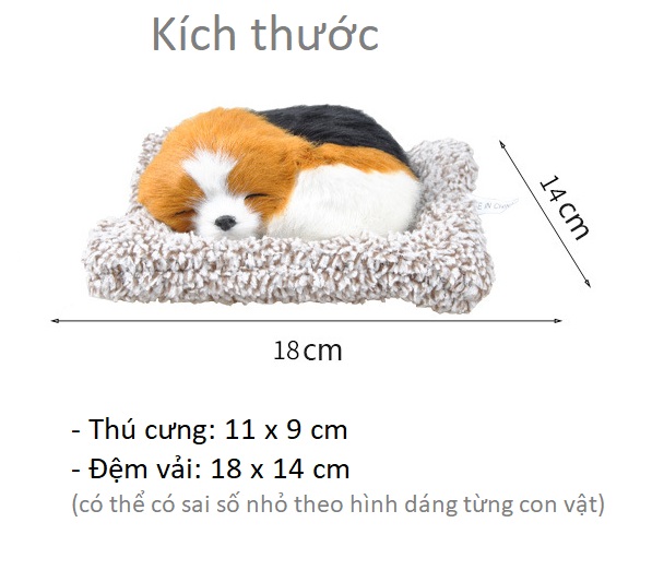 Chó mèo than hoạt tính khử mùi hôi Trang trí Xe ô tô, bàn làm việc - Chọn mẫu