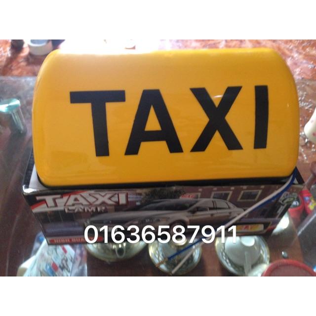Mào taxi nam châm có đèn