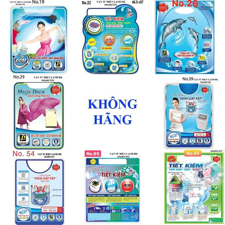 TEM DECAN DÁN MÁY GIẶT - TỦ LẠNH dùng băng dính 2 mặt - Không ghi hãng