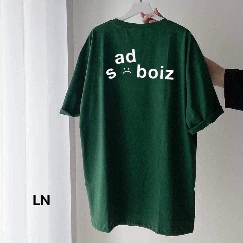 Áo thun SAD BOIZ vibes toos nam nữ unisex form rộng tay lỡ màu trend