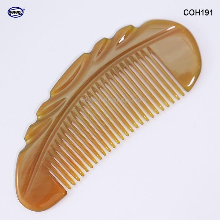 Lược sừng xuất Nhật COH191 - Lược múi bưởi cong - Chăm sóc tóc