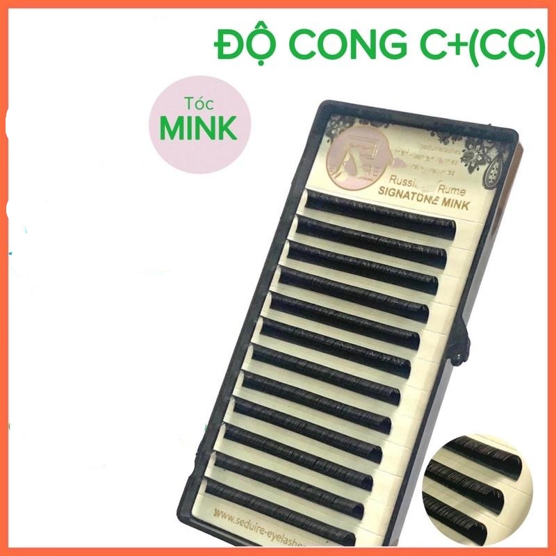 Mi khay S độ cong C+(CC) (12 hàng), tóc SILK