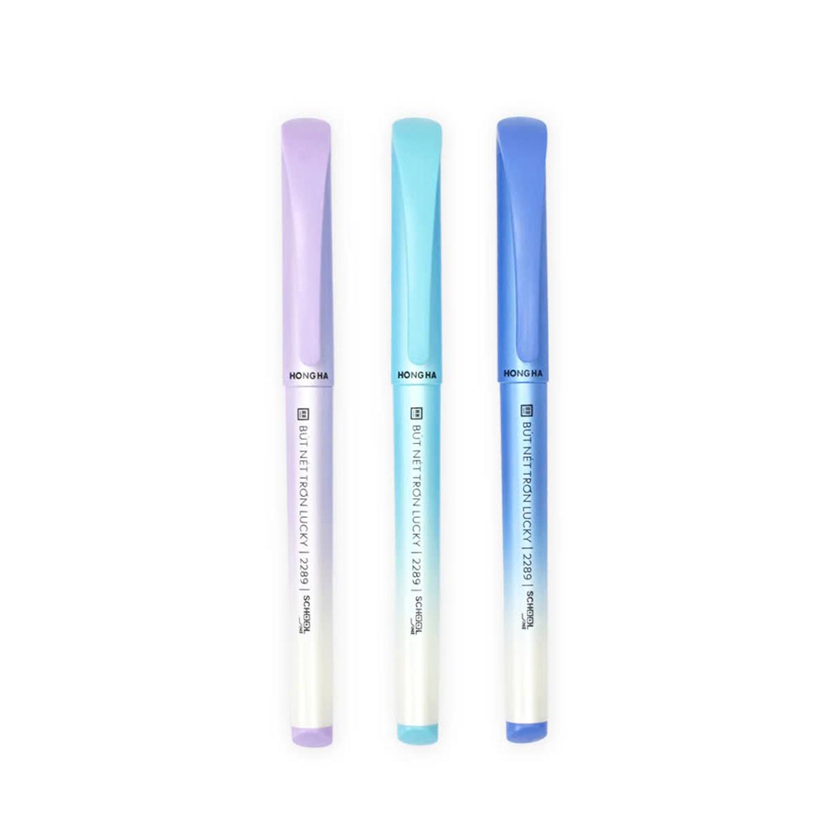 Bút Máy Nét Trơn Lucky 0.5 mm - Hồng Hà 2289