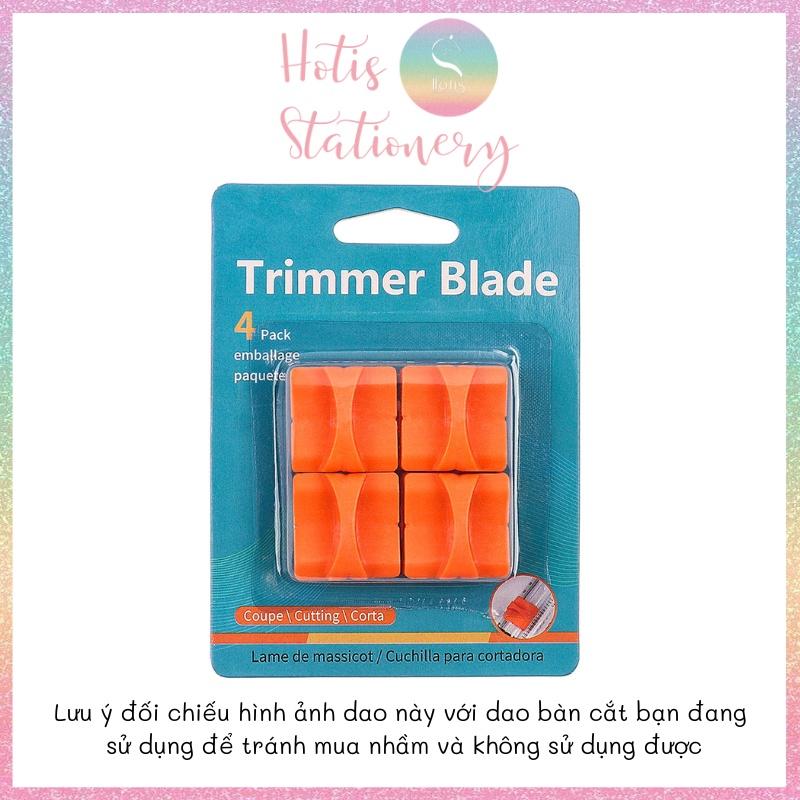 Set 4 dao thay thế bàn cắt giấy A4/ A3 DIY