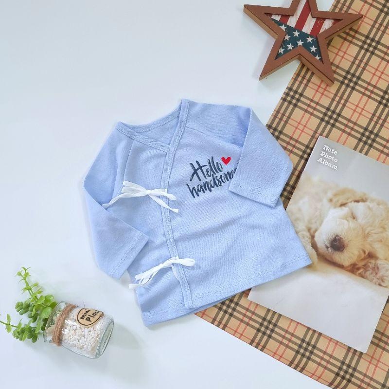 Áo sơ sinh cột dây cao cấp chất cotton đẹp cho bé - Bunnybaby