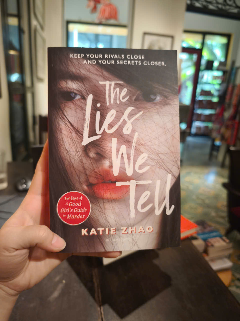 Sách - The Lies We Tell by Katie Zhao - Mystery / Thriller / Fiction in English