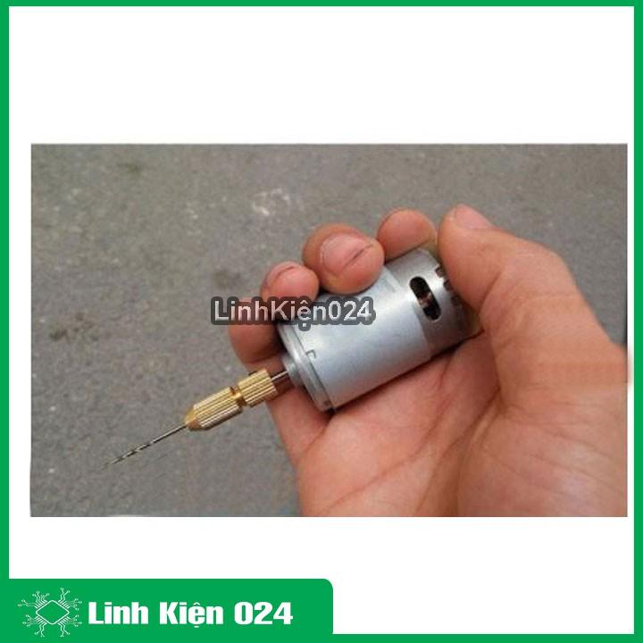 Khoan mini siêu khỏe chế từ động cơ 335 và phụ kiện V1
