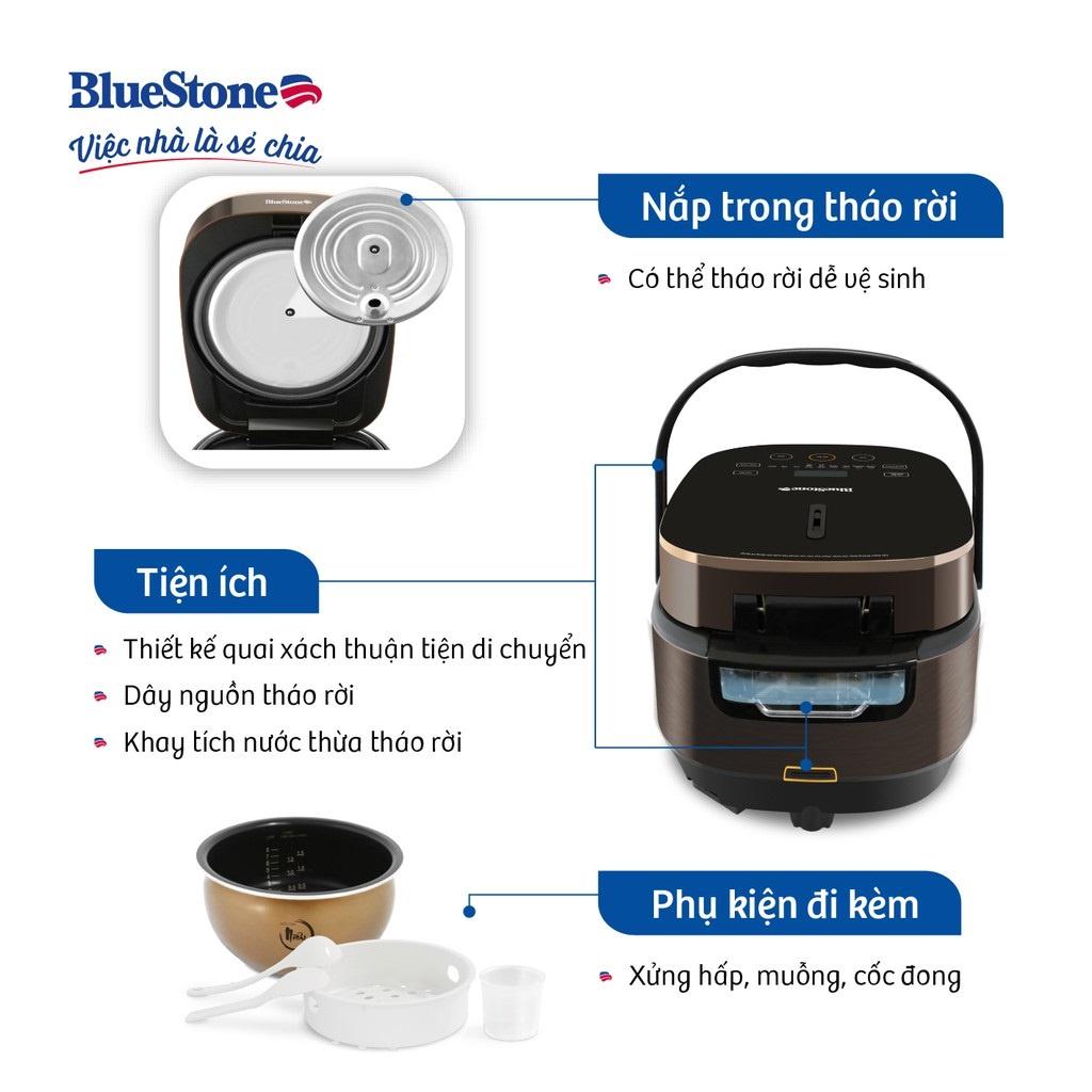 Nồi Cơm Điện Tử Bluestone 5949, Lòng Nồi Niêu 1.5Lit-860w, Hàng Chính Hãng