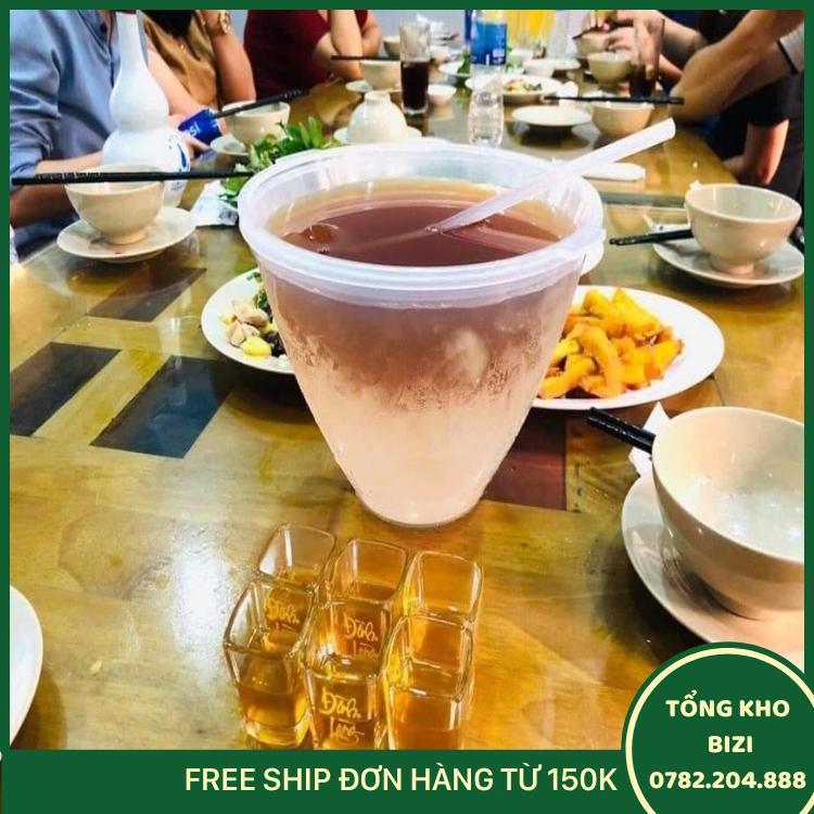 Bộ Bát Ướp Rượu Lạnh Đa Năng Tiện Lợi , Gồm 1 Bát Đựng Rượu , 1 Bát Đựng Đá , 1 Gáo Múc Rượu - Free Ship Toàn Quốc