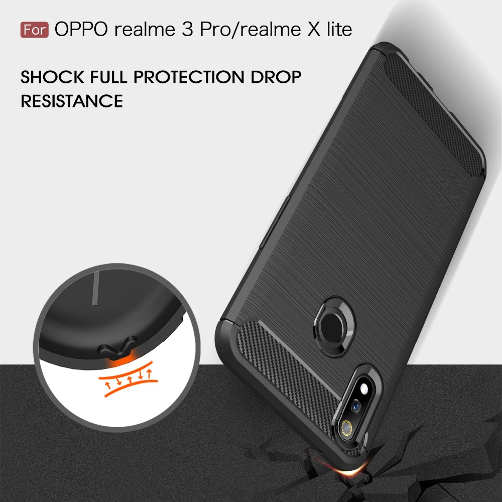 Ốp lưng chống sốc cho Oppo Realme 3 Pro / Realme X Lite hiệu Likgus - Hàng nhập khẩu
