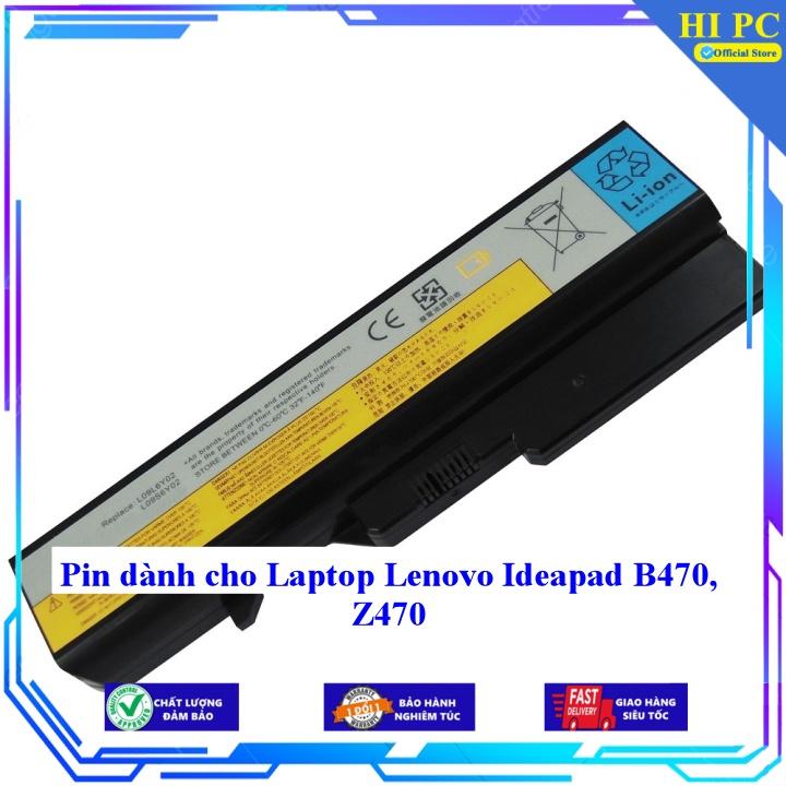 Pin dành cho Laptop Lenovo Ideapad B470 Z470 - Hàng Nhập Khẩu