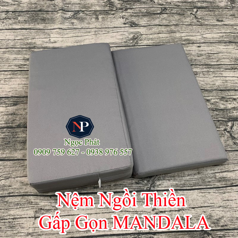 Đệm Ngồi Thiền Xếp Gọn Cao Cấp Phật Giáo - BH 12 Tháng, Bạn Phải Mua Ngay