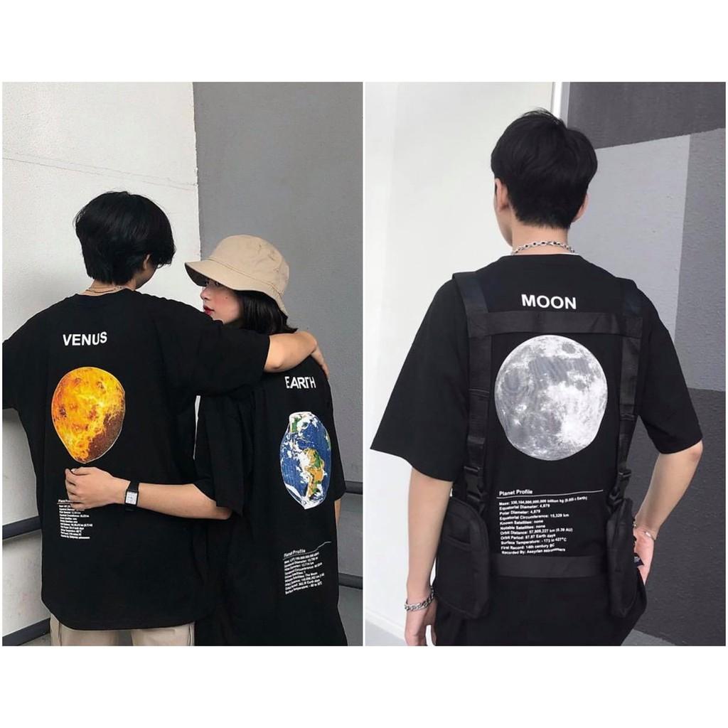 Áo thun các hành tinh vũ trụ