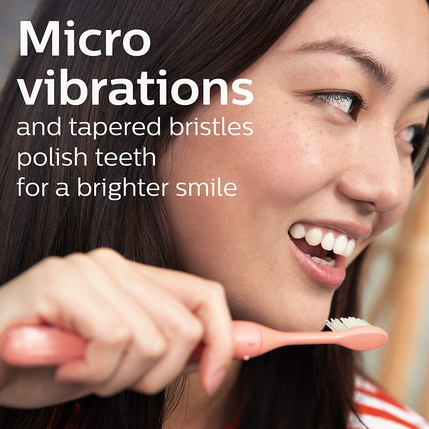 Bàn chải đánh răng dùng pin Philips One by Sonicare, Miami Coral, HY1100 / 01