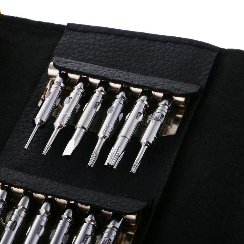 24pcs Precision Mini Screwdriver Set for Laptop Watch Glasses Mobile Repair