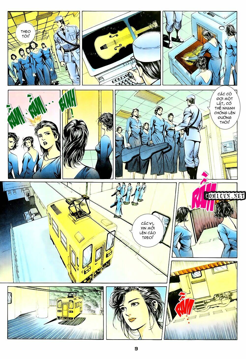 mỹ nữ đặc công 001 chapter 4 9