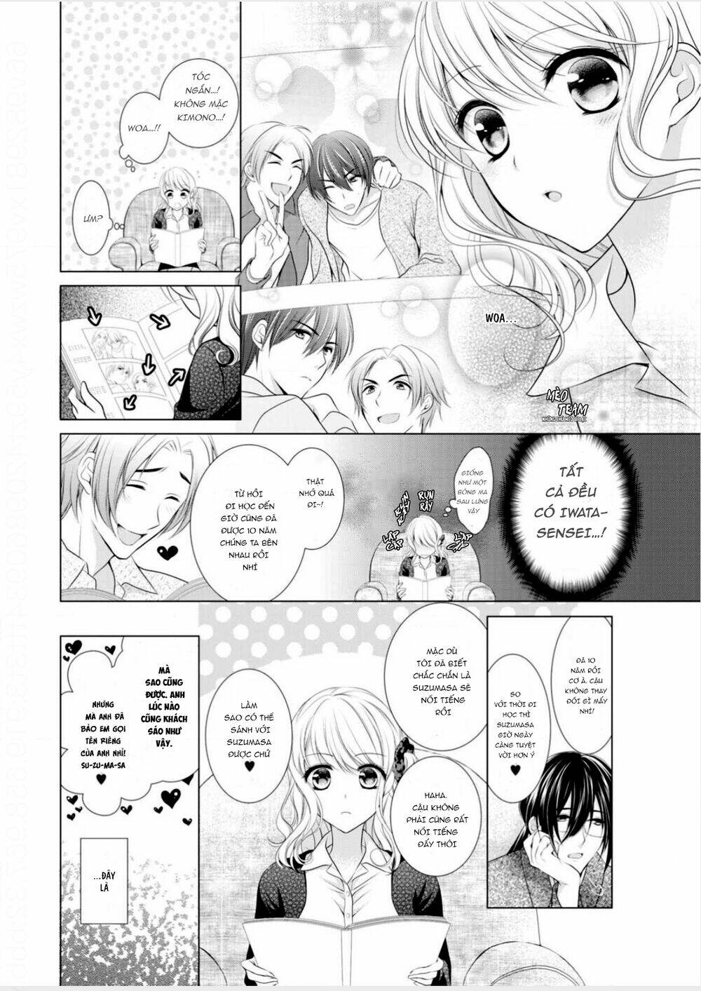 tiểu thuyết gia gợi cảm thì thầm bên tai cô gái nhỏ chapter 4 6