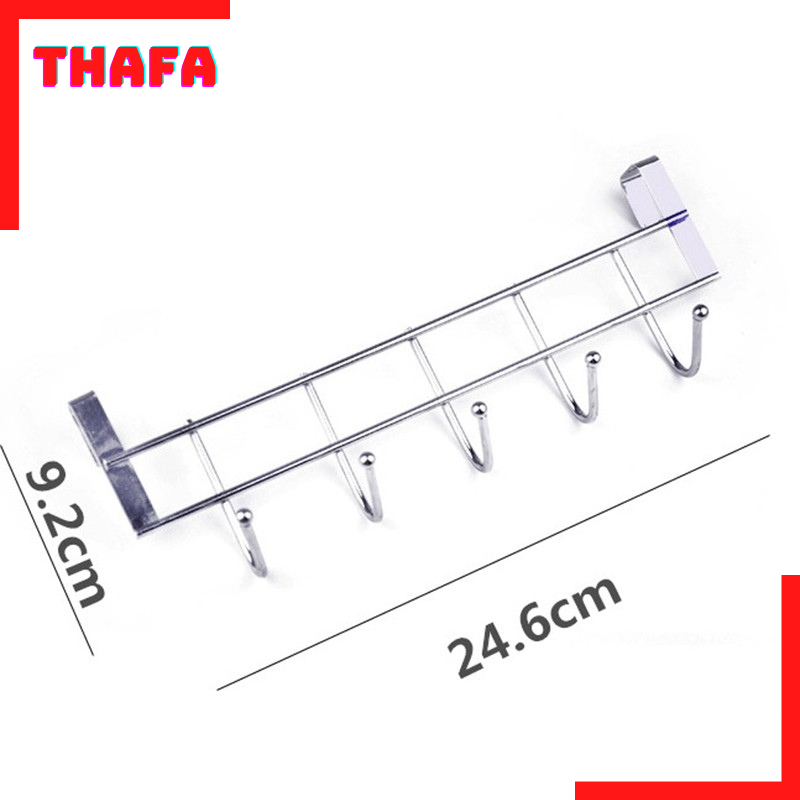 Móc Treo Sau Cữa Inox 5 móc THAFA