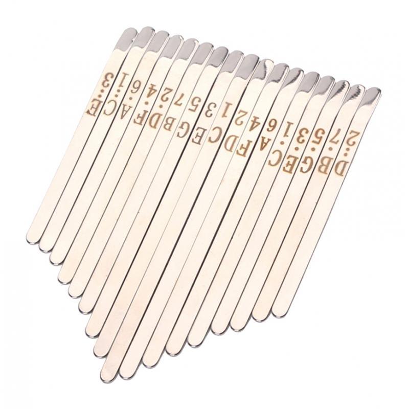Steel Keys for 17 Key African Thumb Piano Finger Percussion Keyboard