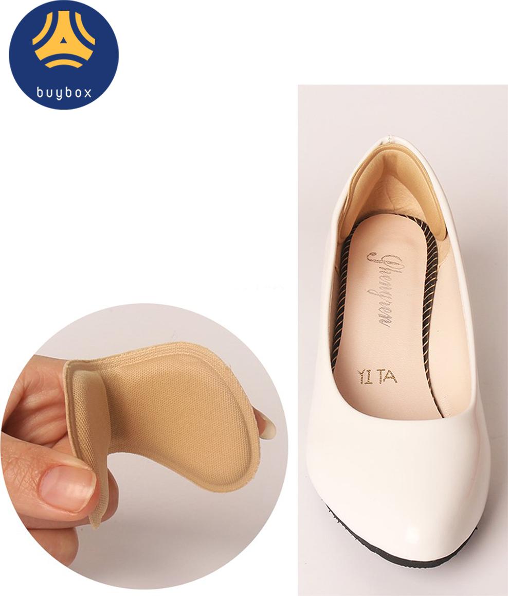 Bộ 2 cặp lót giày 4D bảo vệ gót chân và chống tuột gót giày (loại bầu) - buybox - BBPK54