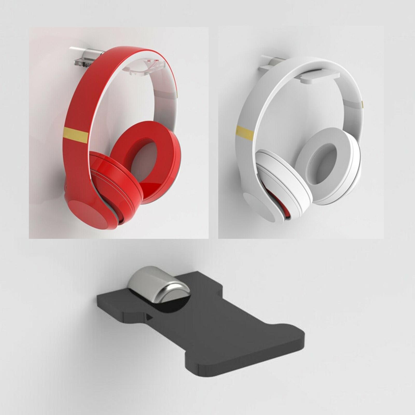 Acrylic Headphone Hanger Holder  Headset Stand 10x6.5cm  Clear