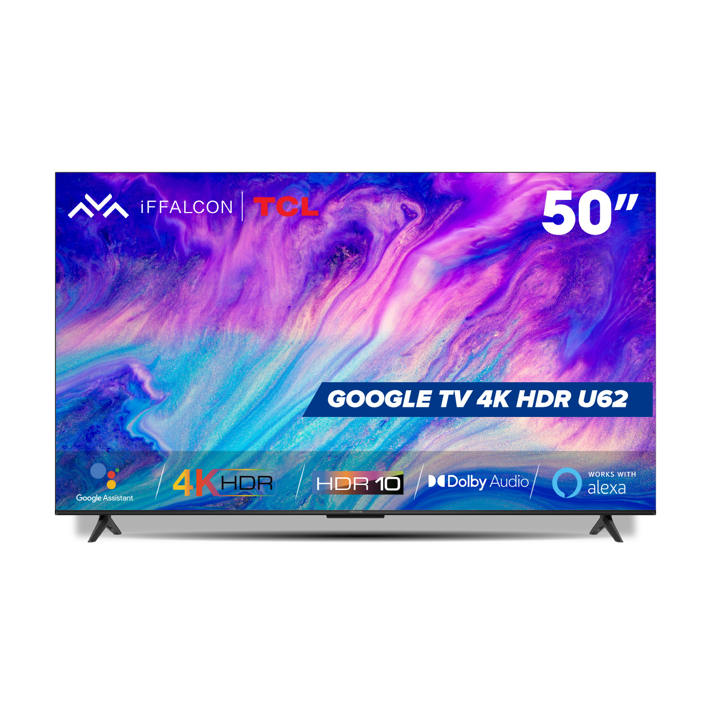 Google Tivi iFFALCON 4K 50inch 50U62 - Hàng chính hãng - Bảo hành 2 năm