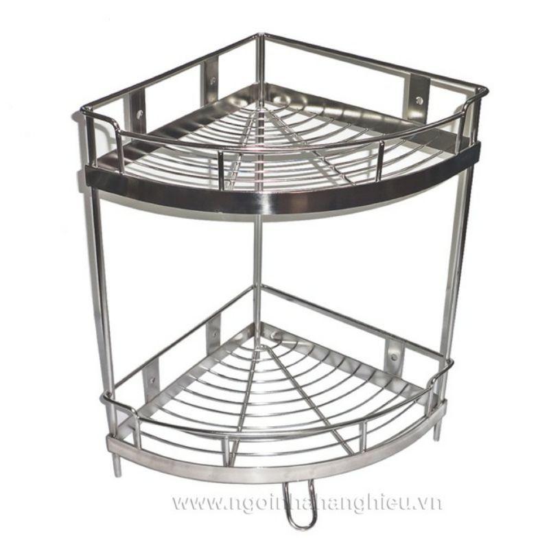 Kệ Góc Đựng Sữa Tắm Dầu Gội Trong Nhà Tắm INOX 304/ Kệ Đựng Gia Vị Trong Nhà Bếp
