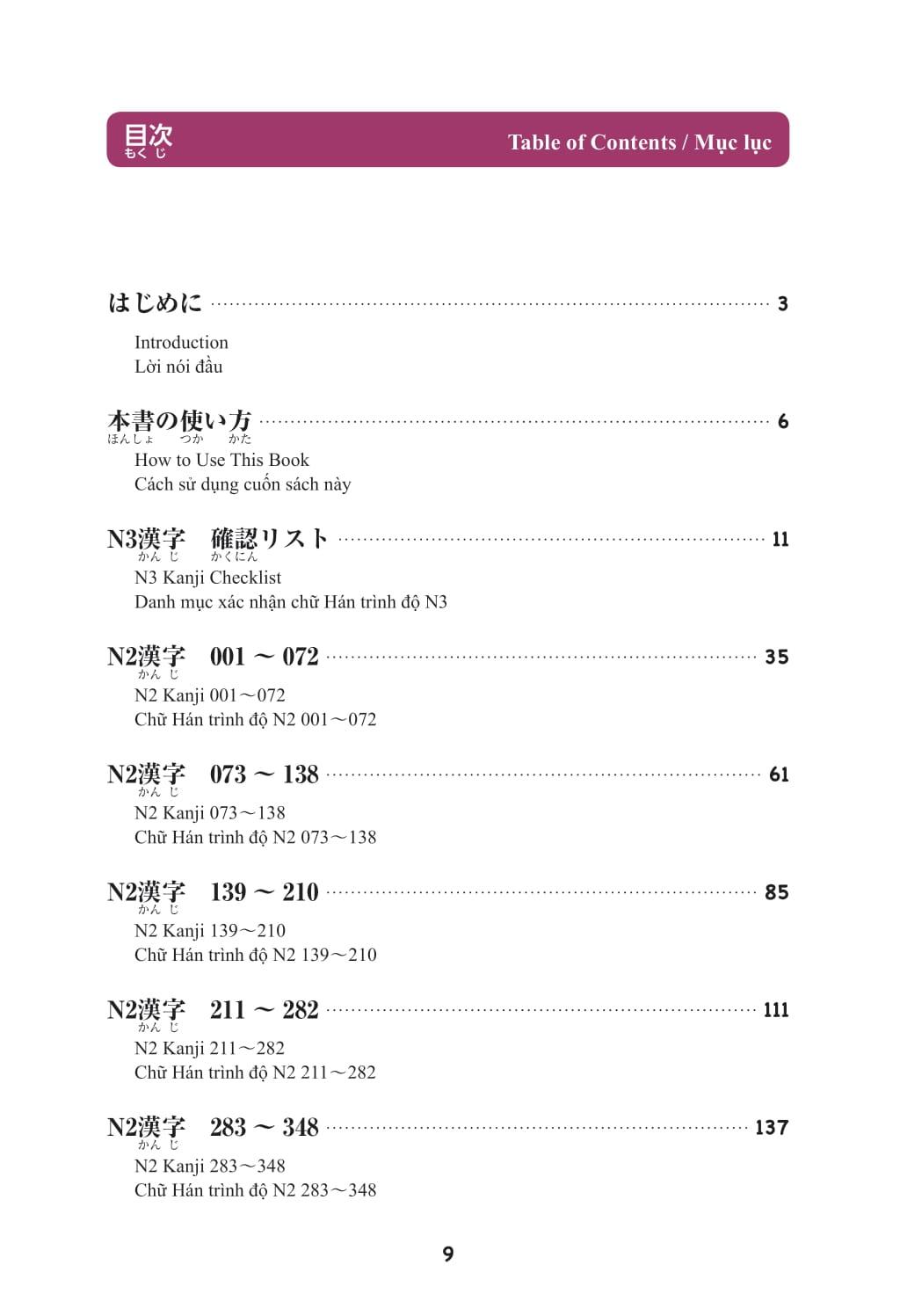 Sách - Kỳ Thi Năng Lực Nhật Ngữ - Sổ Tay Hán Tự N2 - 550