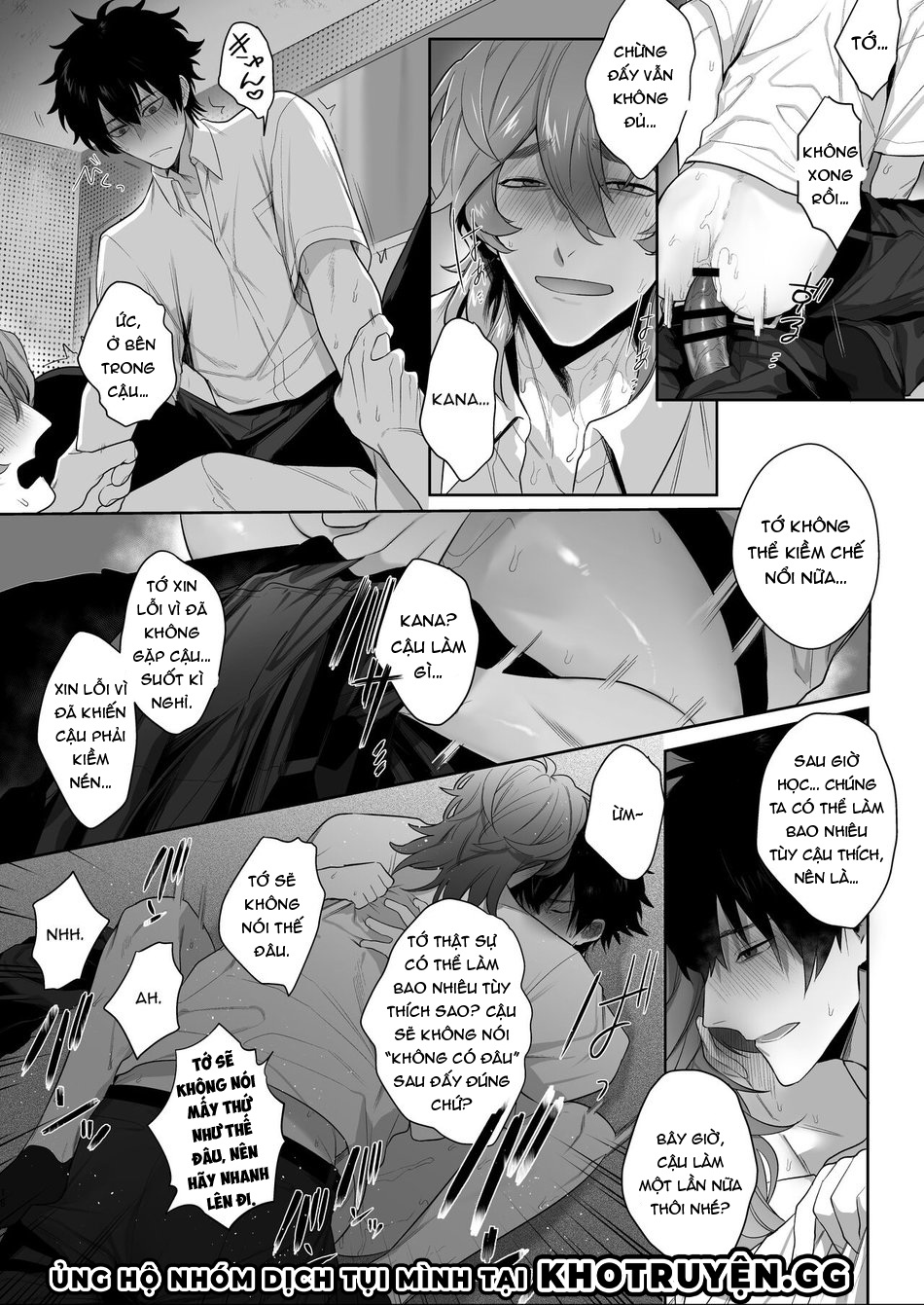 lén lút làm tình trong phòng phát thanh chapter 1 14