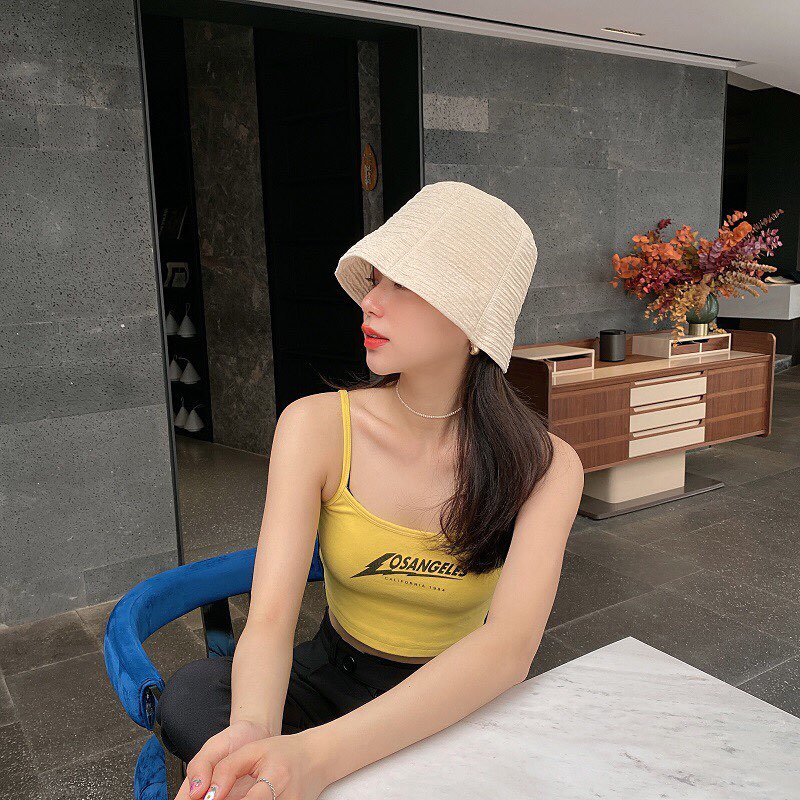 Mũ nón bucket vành chụp ulzzang chống nắng cho nữ