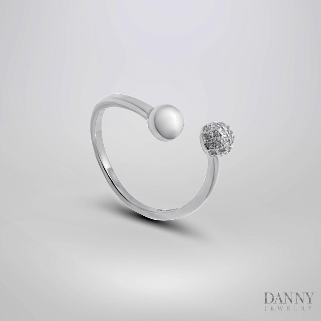 Nhẫn Nữ Danny Jewelry Bạc 925 Xi Rhodium NY45