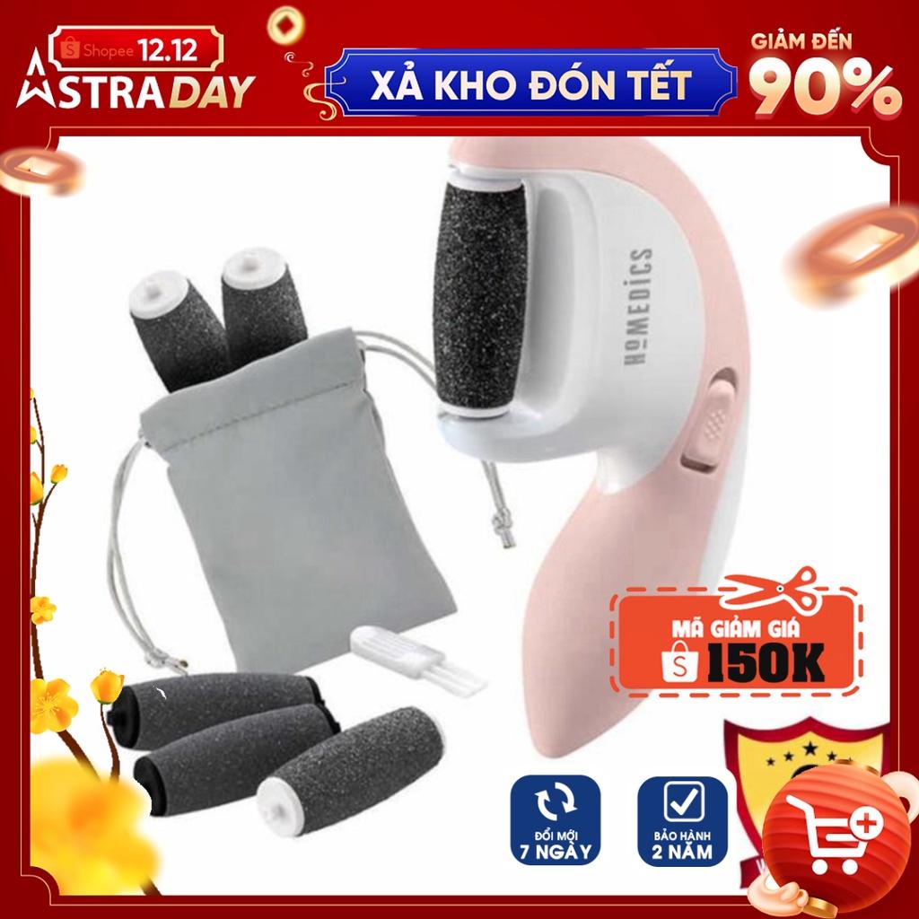 [BH 2 năm] Máy tẩy da chết, Máy chà gót chân siêu mài mòn pin sạc HoMedics PED-1301/Phiên bản đặc biệt