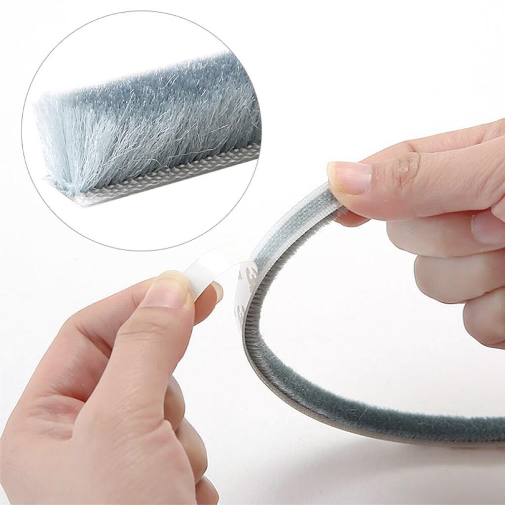2X 10M Window Door Seal Strip Weather Strip Sealing Tape Self-Adhesive 9x5mm