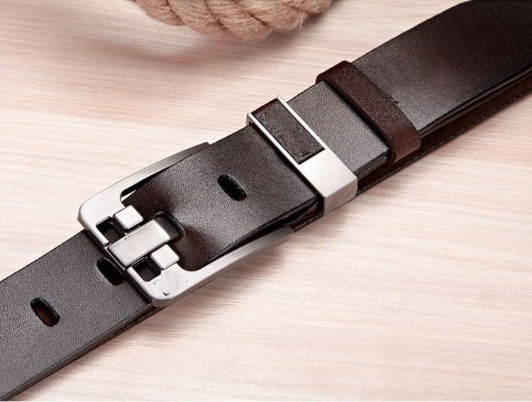 Dây Thắt Lưng Nam Mặt Đồng Nguyên Miếng DL03