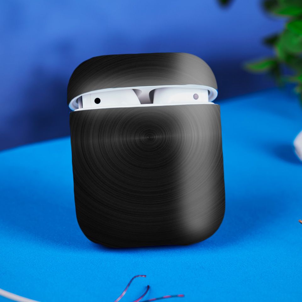 Miếng dán skin chống bẩn cho tai nghe AirPods in hình thiết kế - atk018 (bản không dây 1 và 2)