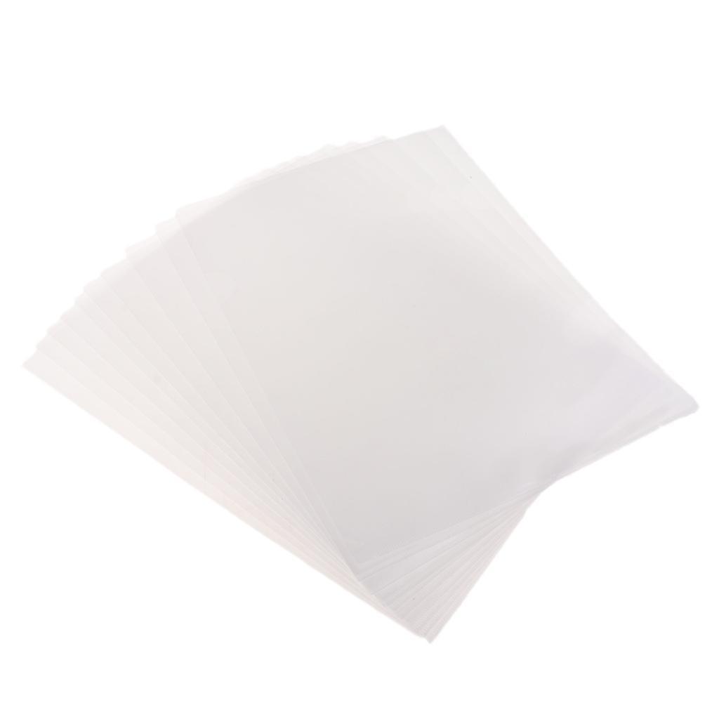 10   Document Storage Clear Sleeves Holder  Organizer