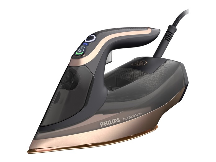 Bàn ủi hơi nước Philips DST8041/80 mặt nghiêng