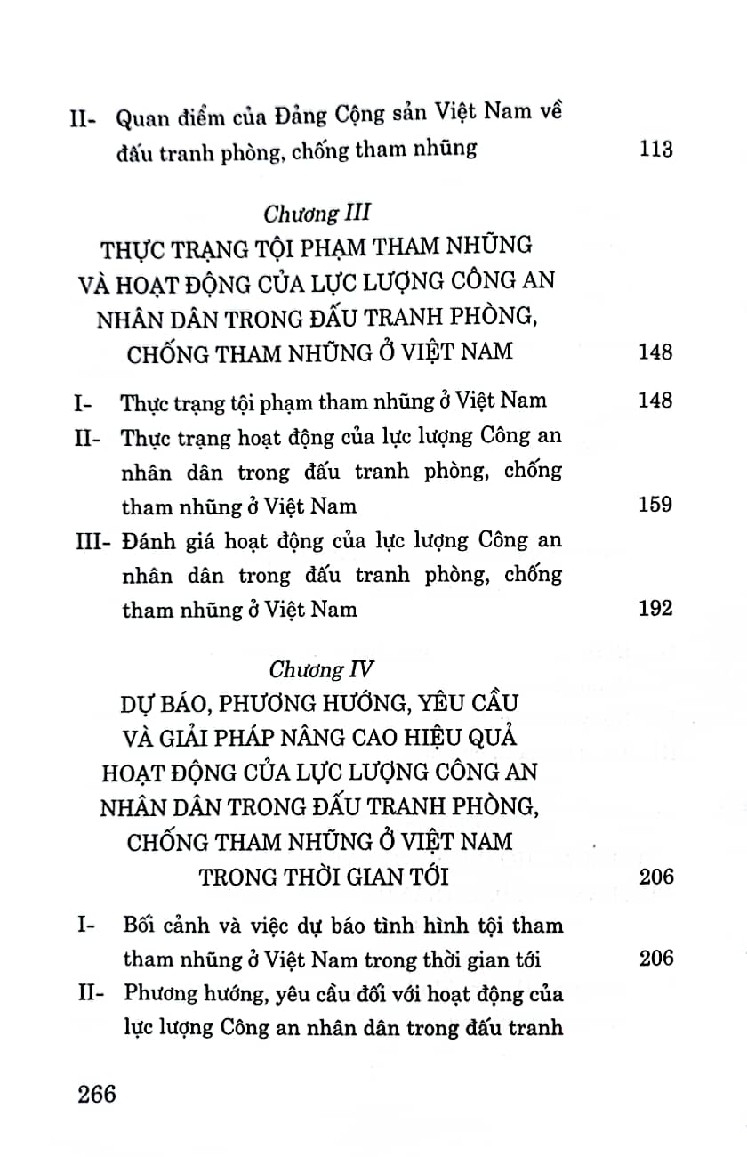 Tham nhũng và hoạt động của Công an nhân dân trong đấu tranh phòng, chống tham nhũng ở Việt Nam