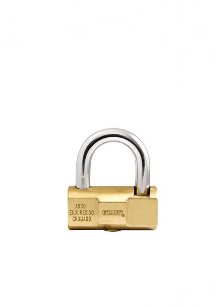 Ổ KHÓA ĐỒNG THAU BARREL PADLOCK STANLEY S742-046, S742-047 -HÀNG CHÍNH HÃNG