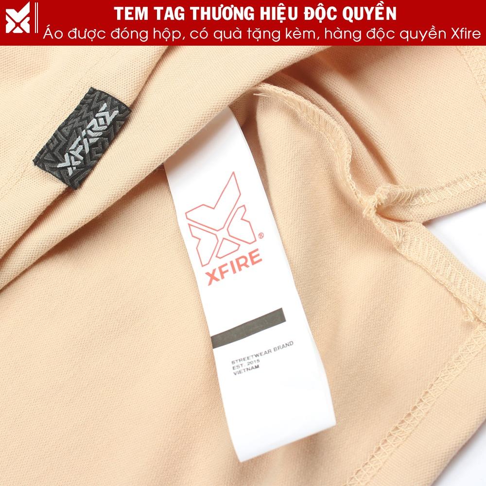 Áo Phông Thun Polo Nam Nữ Form Rộng Cá Sấu Ngắn Tay Màu Tan By Xfire POLO-ESSCAS-TA522