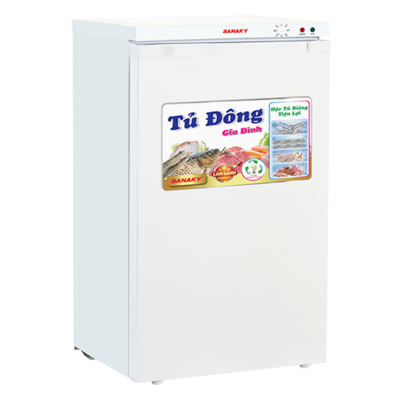 Tủ Đông đứng Sanaky VH-160VD 118 lít - Hàng chính hãng